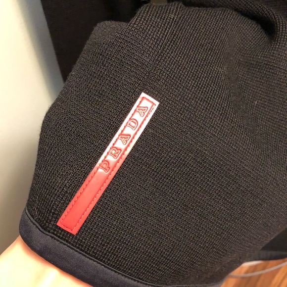 Authentic Prada Asymmetrical Shirt/Sweater - Picture 3 of 4